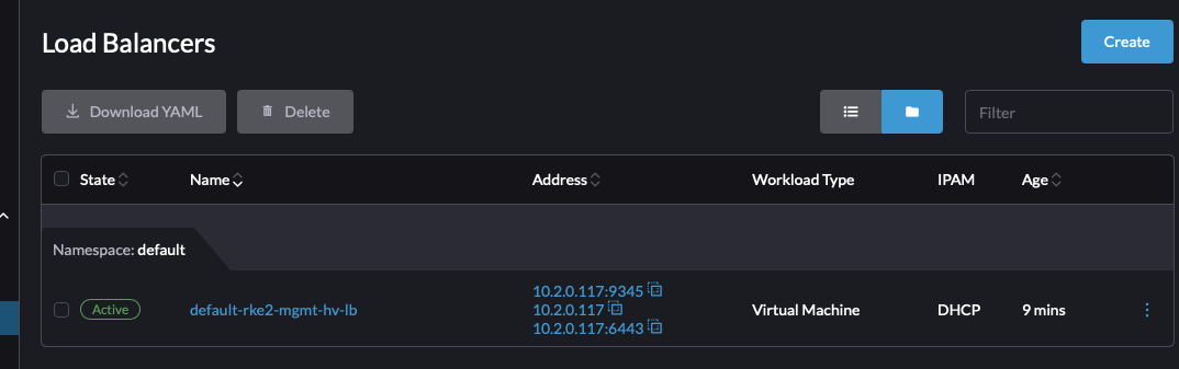 Rancher at Boot screen